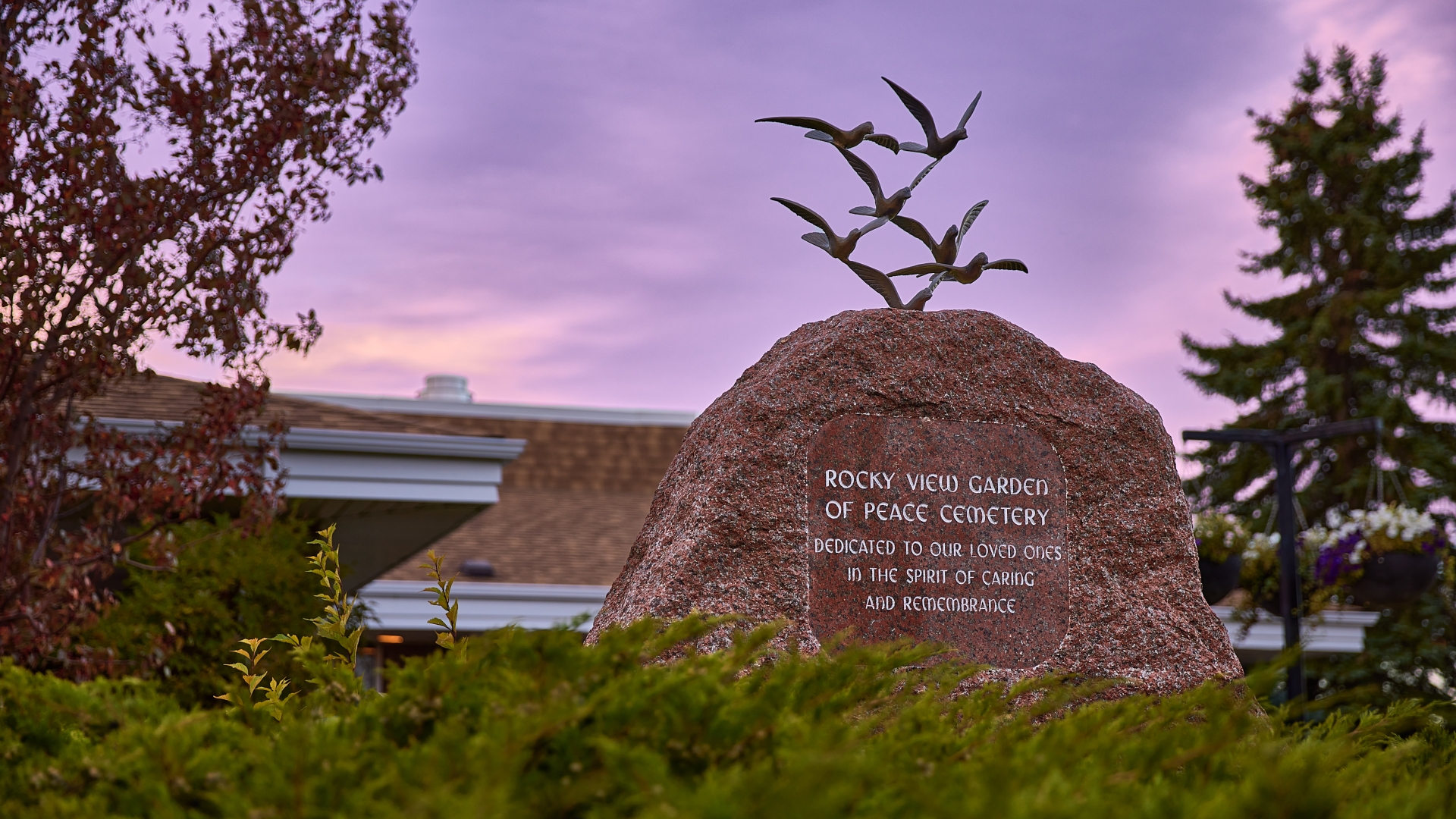 Garden of Peace rock