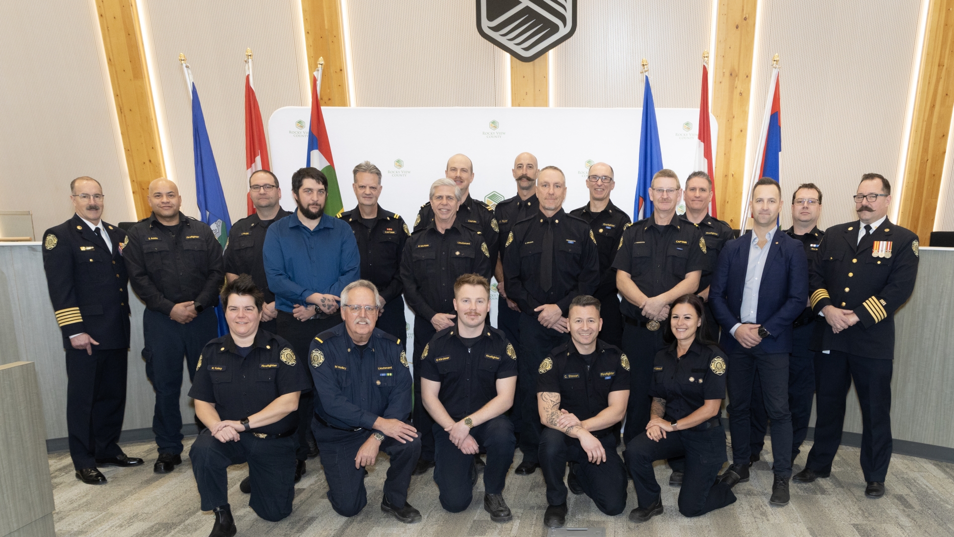 Fire services group photo 