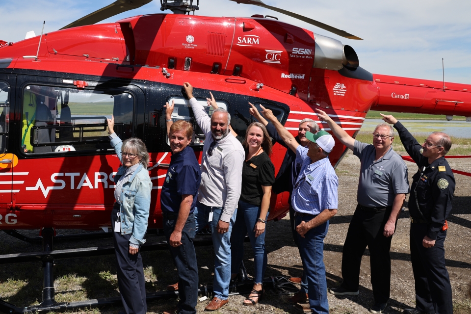 Fire Chief Ken Hubbard, Councillor Greg Boehlke, Councillor Kevin Hanson, Reeve Crystal Kissel, Deputy Reeve Don Kochan, Councillor Sunny Samra, Councillor Samanntha Wright, CAO Reegan McCullough