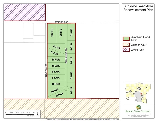 sunshine road area map
