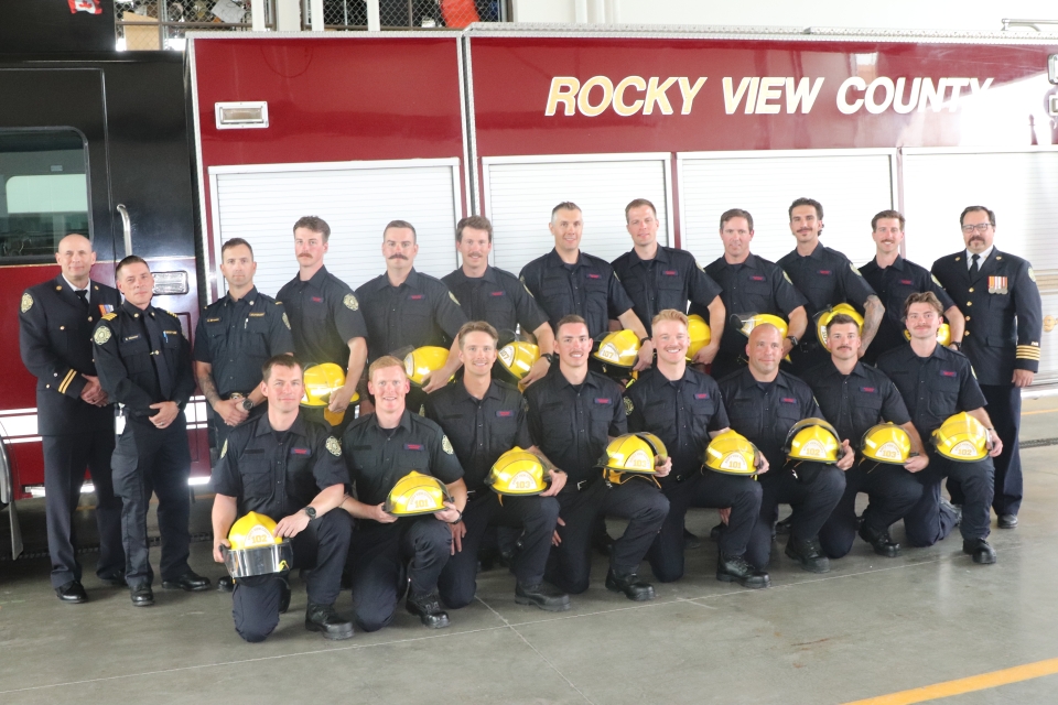 2026 Fire Graduation - part-time permanent firefighters