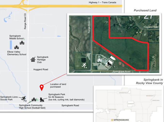 Springbank map