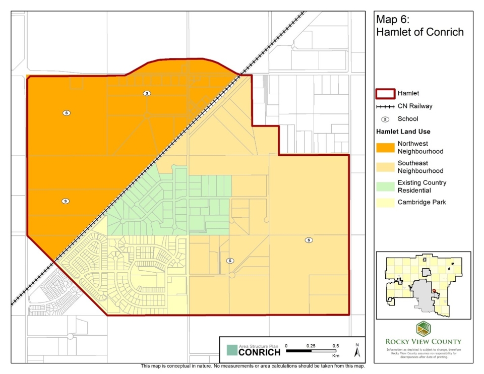 Conrich Neighborhood Map