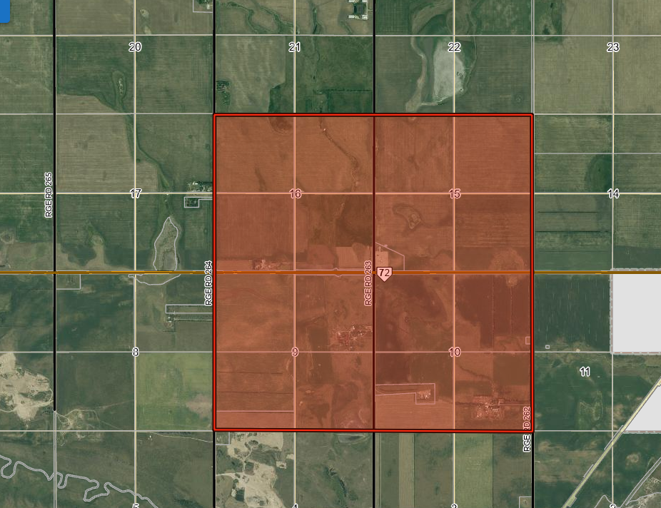 TC Blowout map